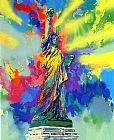 Leroy Neiman Statue of Liberty painting